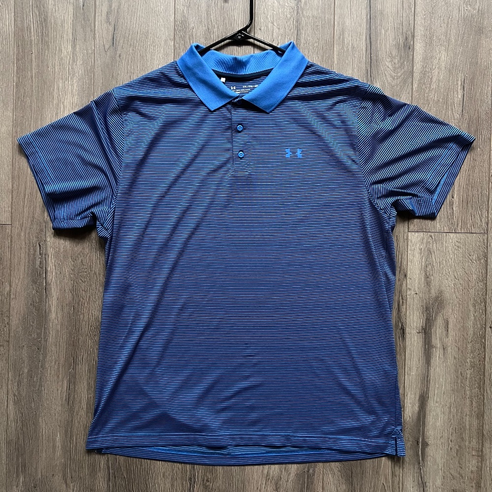 Mens Under Armor Golf Polo - XXL